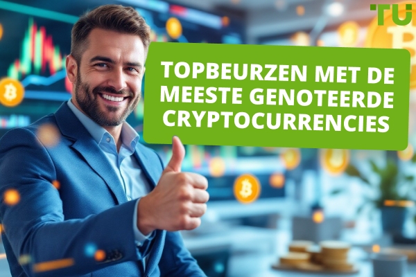 Topbeurzen met de meeste genoteerde cryptocurrencies